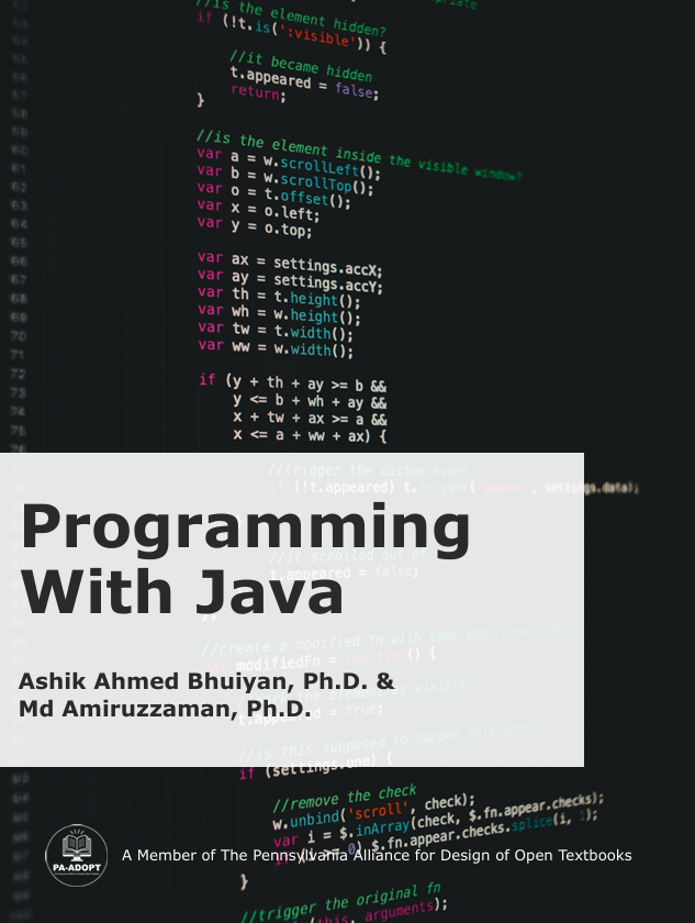 Programming  With Java