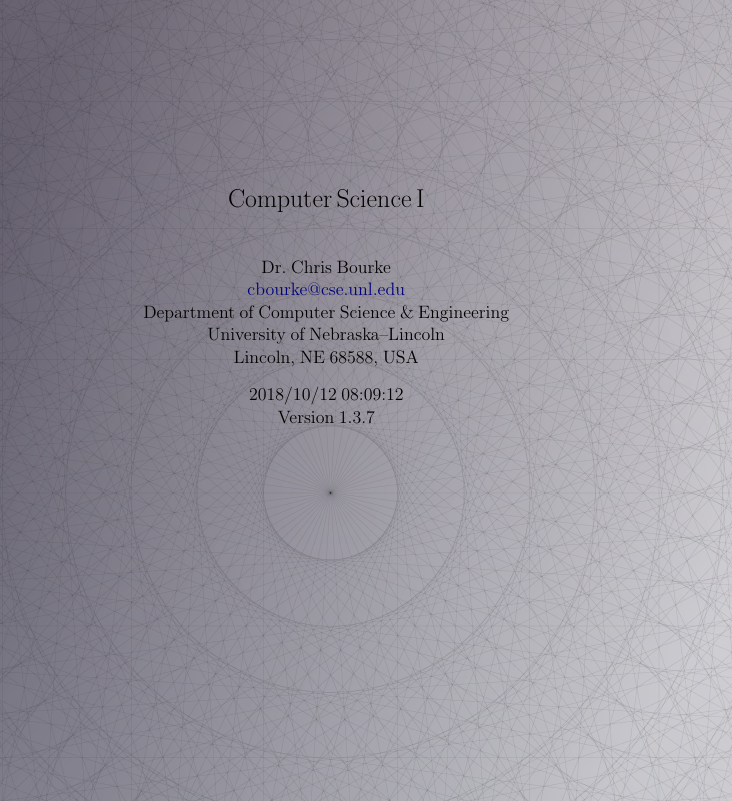 Computer Science I